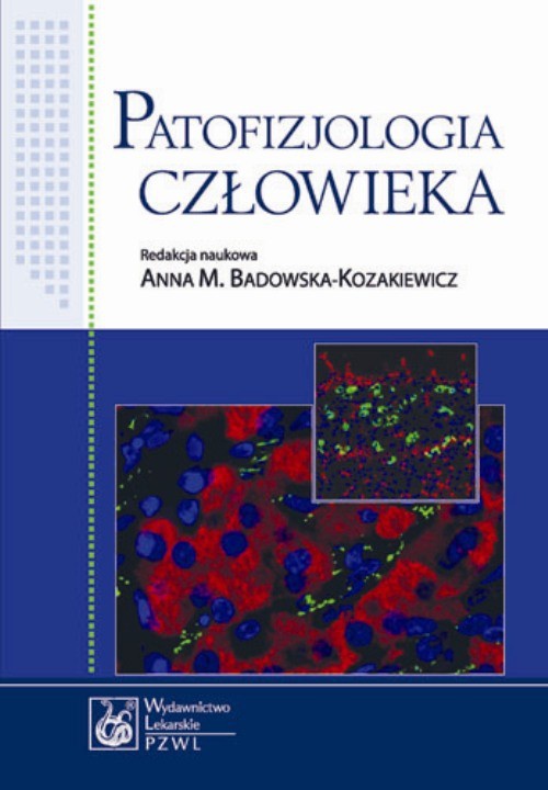 Обложка книги под заглавием:Patofizjologia człowieka