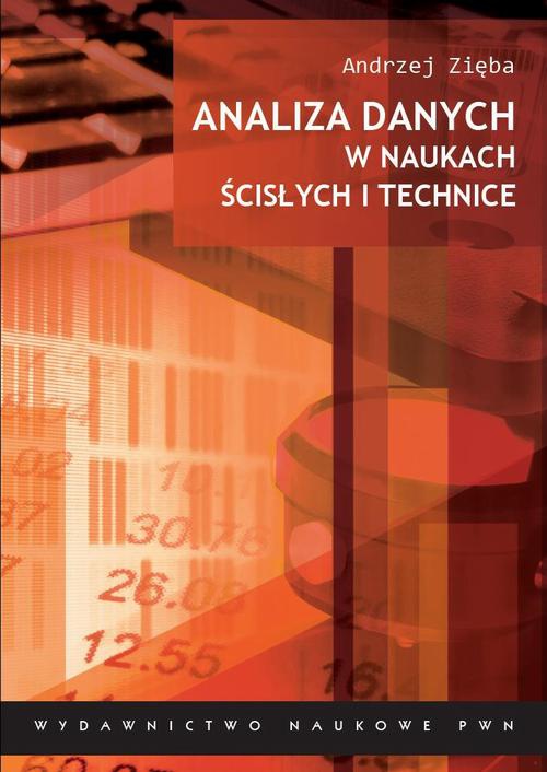 Okładka książki o tytule: Analiza danych w naukach ścisłych i technice