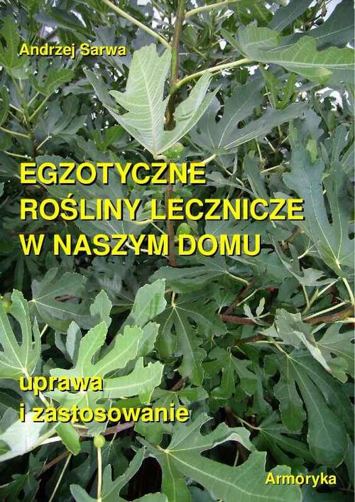 The cover of the book titled: Egzotyczne rośliny lecznicze w naszym domu