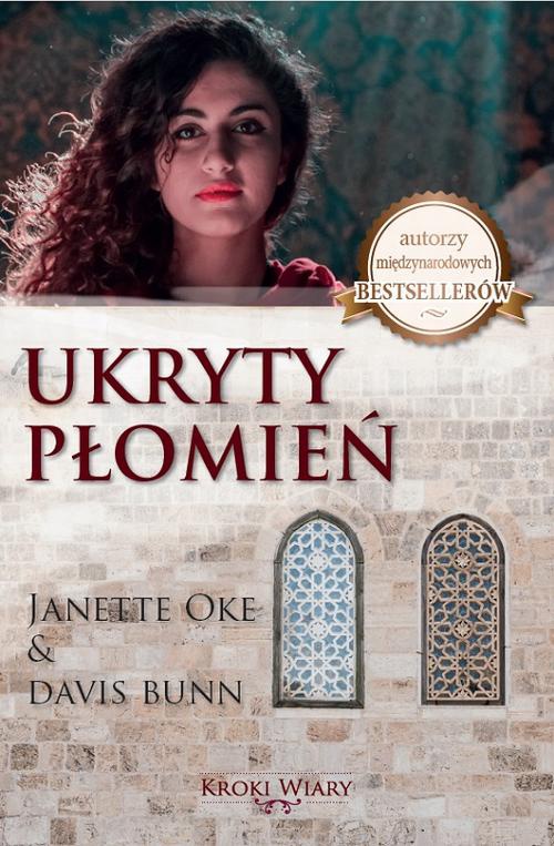 The cover of the book titled: UKRYTY PŁOMIEŃ