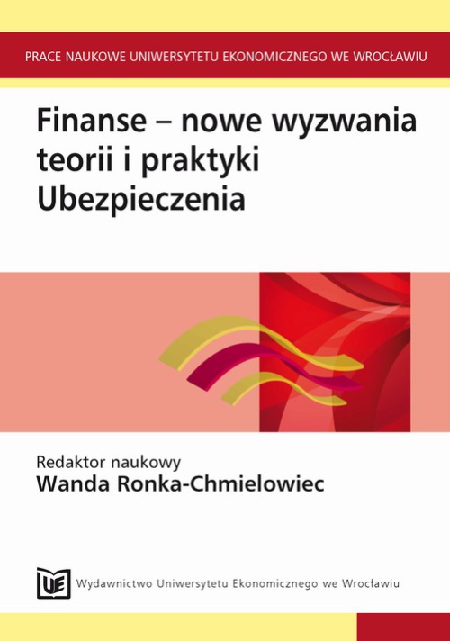 Обкладинка книги з назвою:Finanse - nowe wyzwania teorii i praktyki. Ubezpieczenia