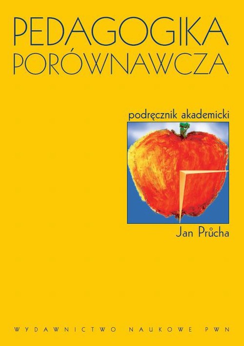 Обложка книги под заглавием:Pedagogika porównawcza