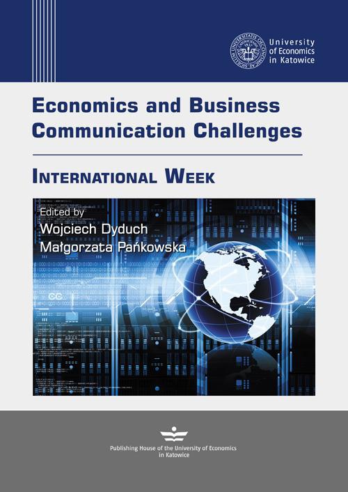 Okładka książki o tytule: Economics and Business Communication Challenges. International Week