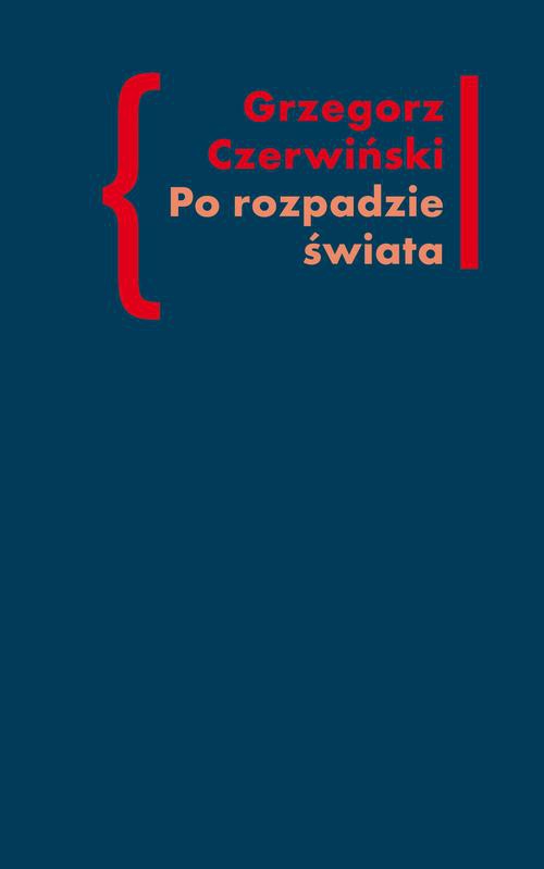 Обложка книги под заглавием:Po rozpadzie świata