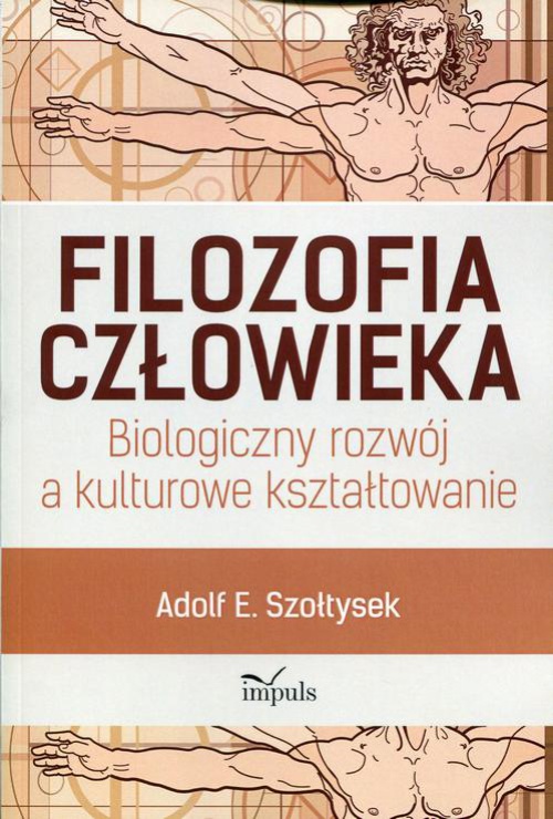 Обложка книги под заглавием:Filozofia człowieka