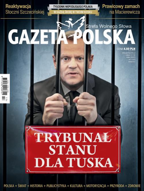 Okładka książki o tytule: Gazeta Polska 26/04/2017