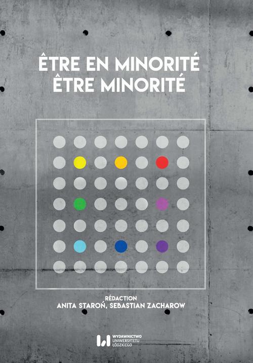 The cover of the book titled: Être en minorité, être minorité