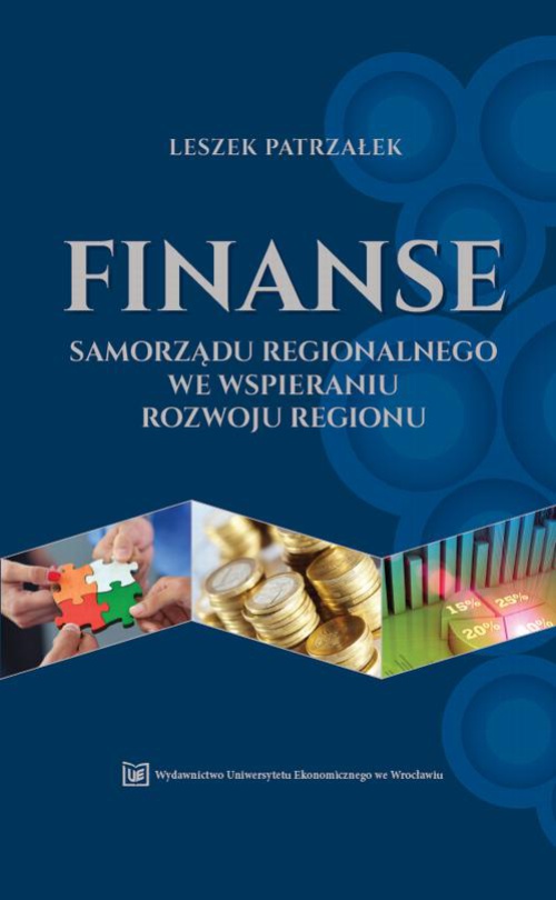 Обложка книги под заглавием:Finanse samorządu regionalnego we wspieraniu rozwoju regionu