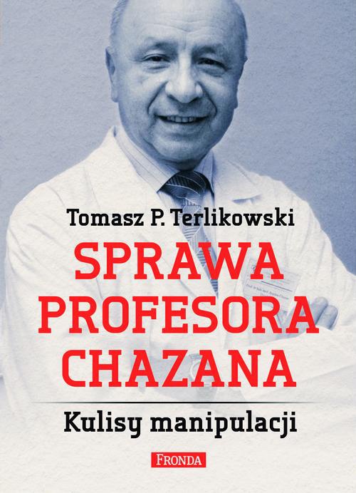 The cover of the book titled: Sprawa profesora Chazana