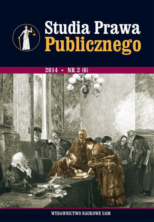 Okładka książki o tytule: Studia Prawa Publicznego 2/2014