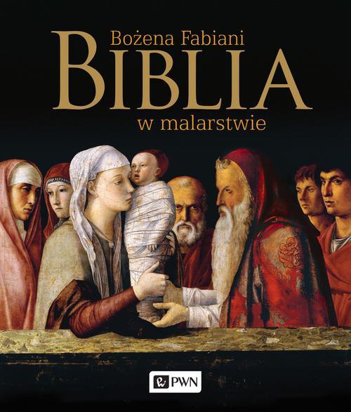 Обложка книги под заглавием:Biblia w malarstwie