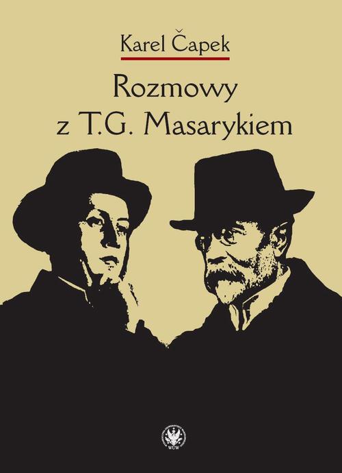 Обложка книги под заглавием:Rozmowy z T.G. Masarykiem
