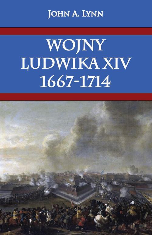 Обложка книги под заглавием:Wojny Ludwika XIV 1667-1714