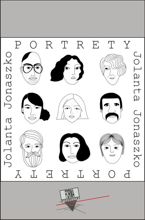 The cover of the book titled: Portrety