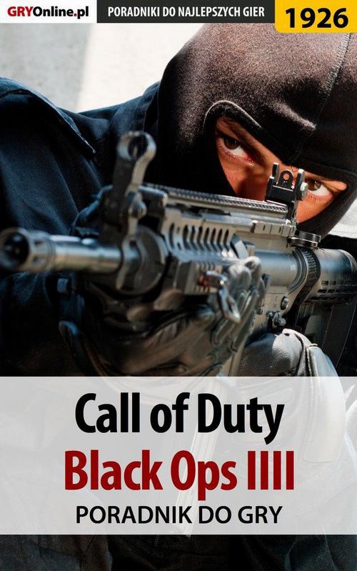 Okładka:Call of Duty Black Ops 4 - poradnik do gry 