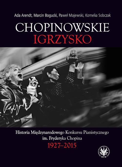 Обложка книги под заглавием:Chopinowskie igrzysko
