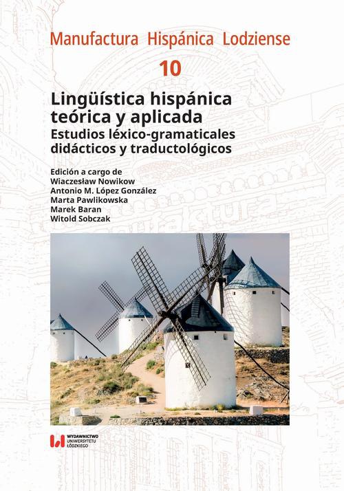 Okładka książki o tytule: Lingüística hispánica teórica y aplicada