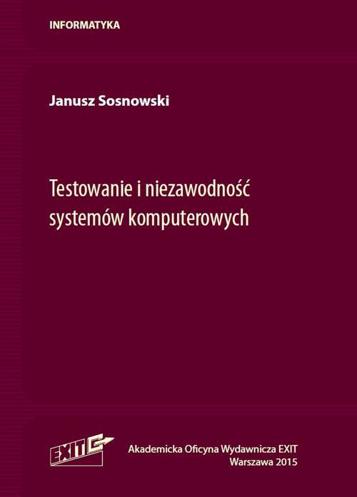 Обкладинка книги з назвою:Testowanie i niezawodność systemów komputerowych