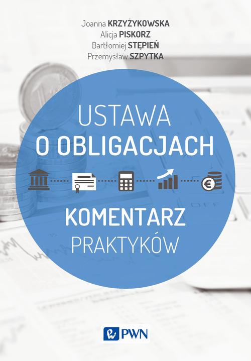 The cover of the book titled: Ustawa o obligacjach