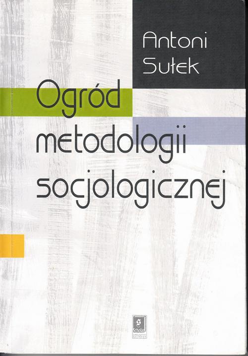 Okładka:Ogród metodologii socjologicznej 