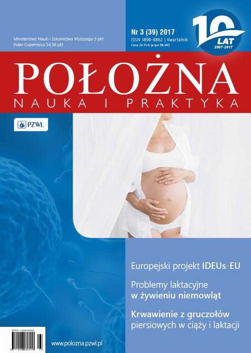 Okładka książki o tytule: Położna. Nauka i Praktyka 3/2017
