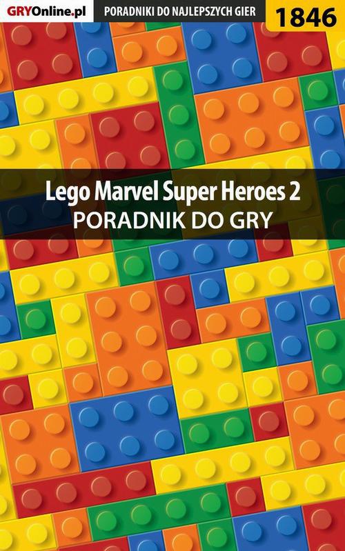 Okładka:LEGO Marvel Super Heroes 2 - poradnik do gry 