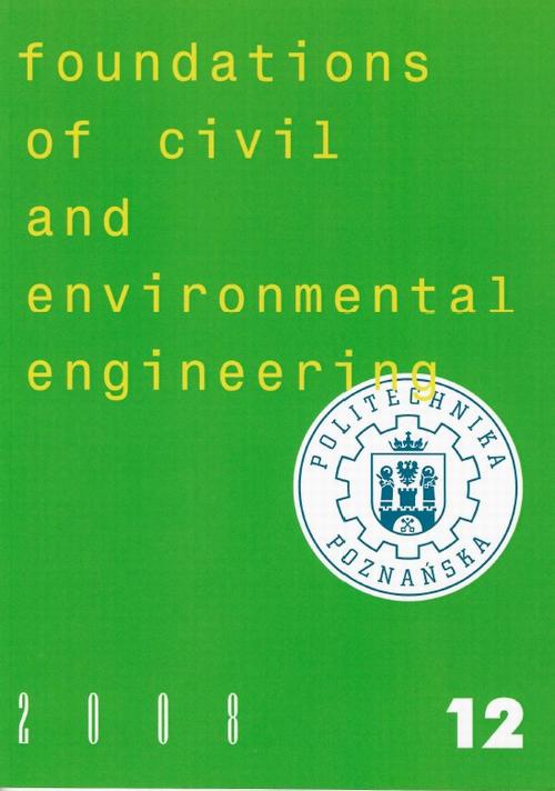 Okładka książki o tytule: Foundations of civil and environmental engineering 12