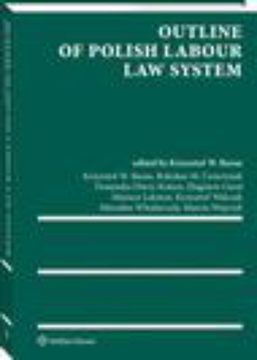 The cover of the book titled: Outline of Polish Labour Law System