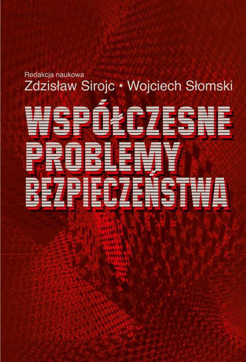 Обложка книги под заглавием:Współczesne problemy bezpieczeństwa