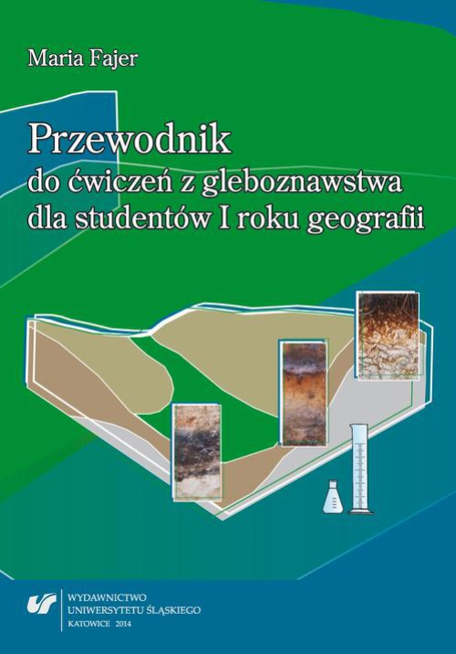 Обложка книги под заглавием:Przewodnik do ćwiczeń z gleboznawstwa dla studentów I roku geografii