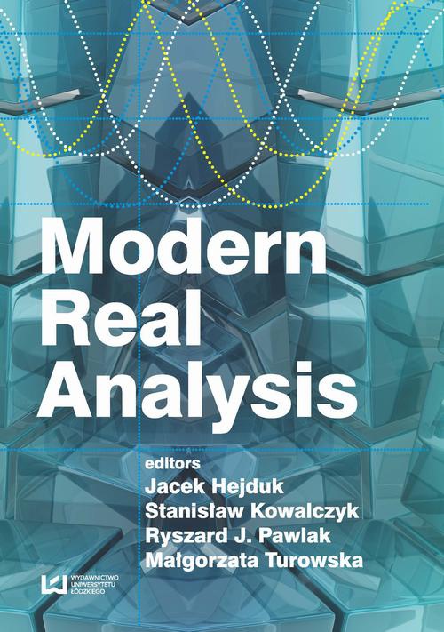 Обложка книги под заглавием:Modern Real Analysis