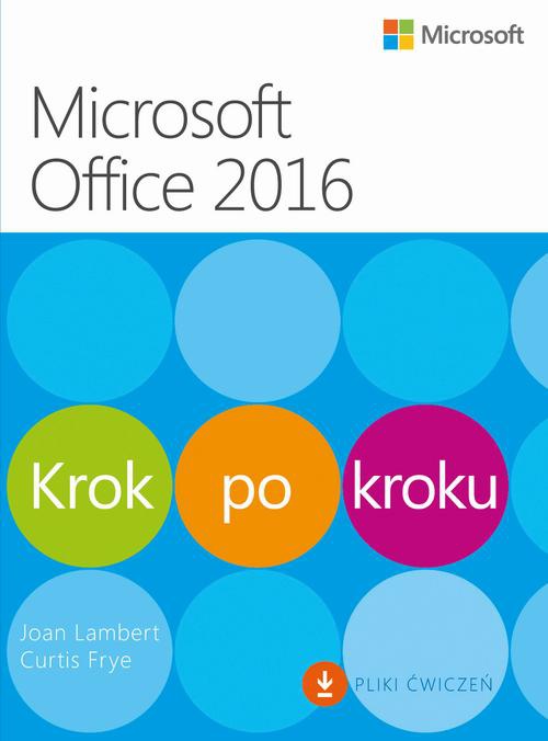 Okładka:Microssoft Office 2016 Krok po kroku 