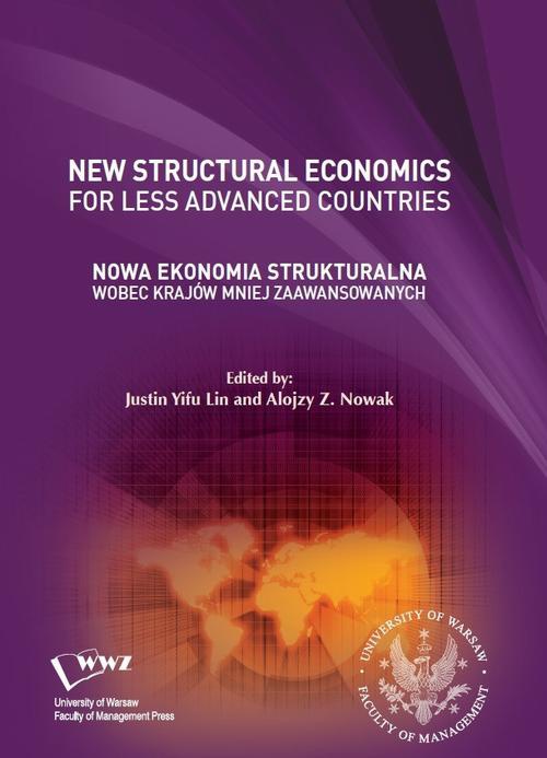 Обкладинка книги з назвою:Nowa Ekonomia Strukturalna wobec krajów mniej zaawansowanych