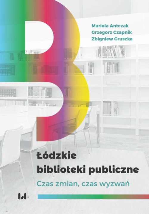 Обложка книги под заглавием:Łódzkie biblioteki publiczne