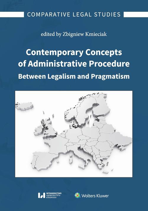 Обложка книги под заглавием:Contemporary Concepts of Administrative Procedure Between Legalism and Pragmatism