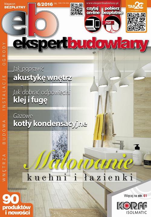 The cover of the book titled: Ekspert Budowlany 6/2016