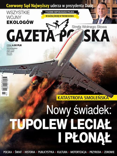 Okładka książki o tytule: Gazeta Polska 07/06/2017