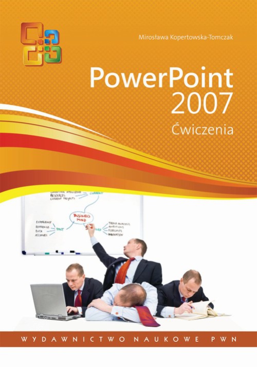 Okładka książki o tytule: PowerPoint 2007. Ćwiczenia
