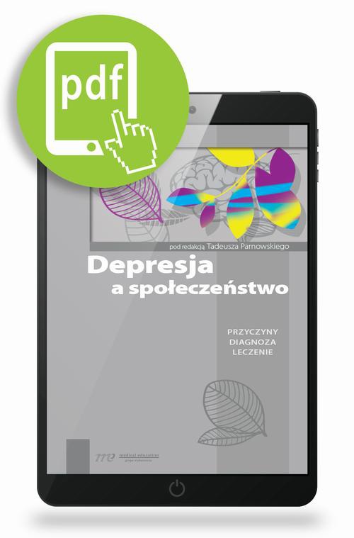 The cover of the book titled: Depresja a społeczeństwo
