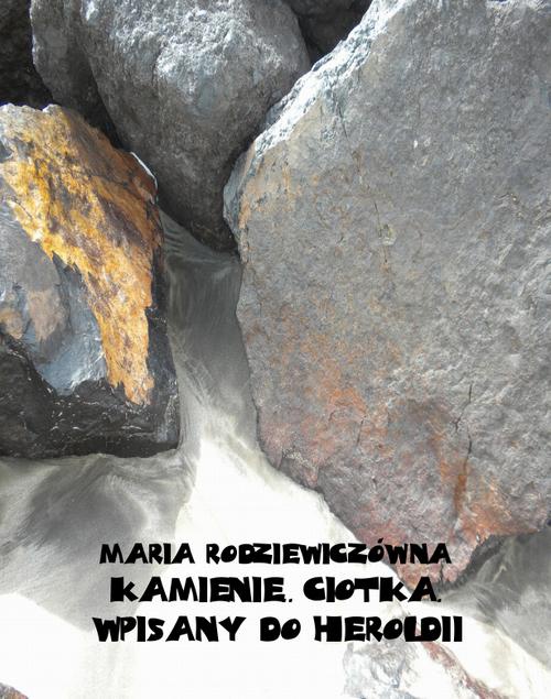 The cover of the book titled: Kamienie. Ciotka. Wpisany do heroldii