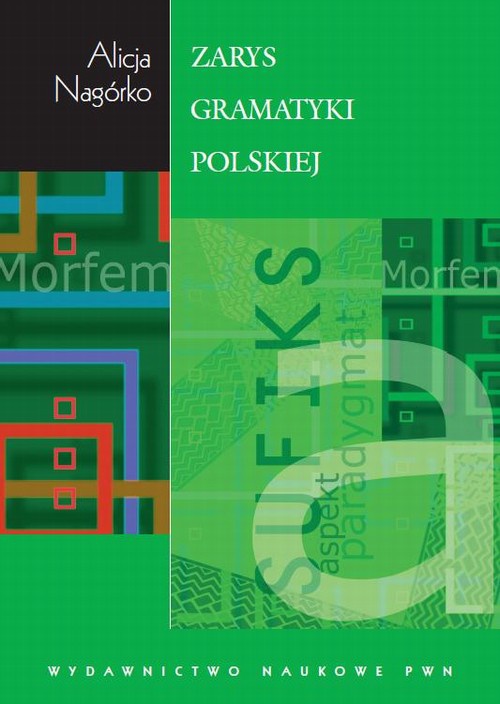 Обложка книги под заглавием:Zarys gramatyki polskiej