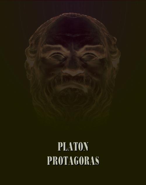Обложка книги под заглавием:Protagoras