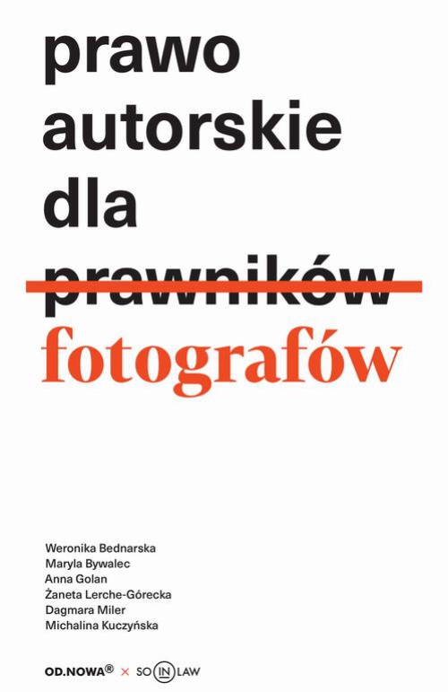 The cover of the book titled: Prawo autorskie dla fotografów