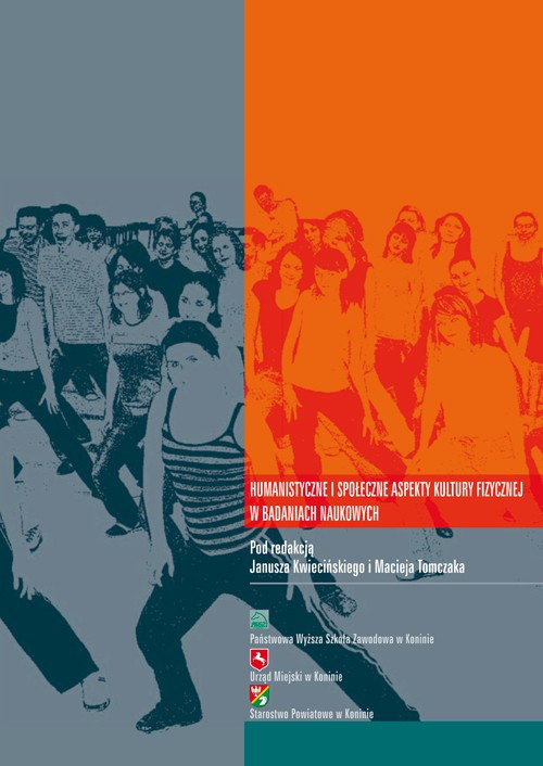 The cover of the book titled: Humanistyczne i społeczne aspekty kultury fizycznej w badaniach naukowych