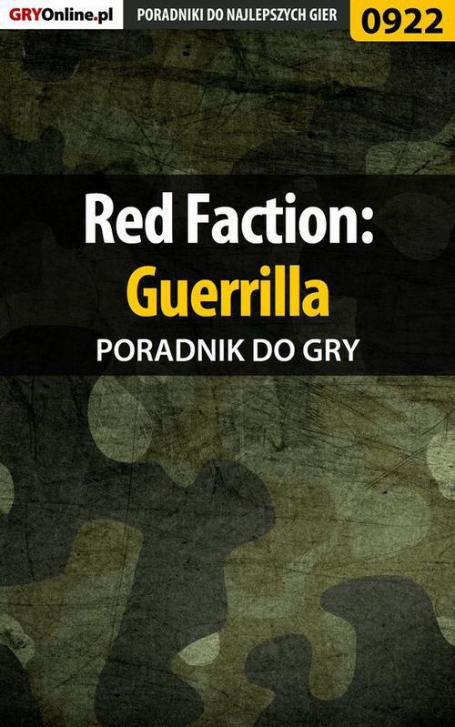 Okładka:Red Faction: Guerrilla - poradnik do gry 