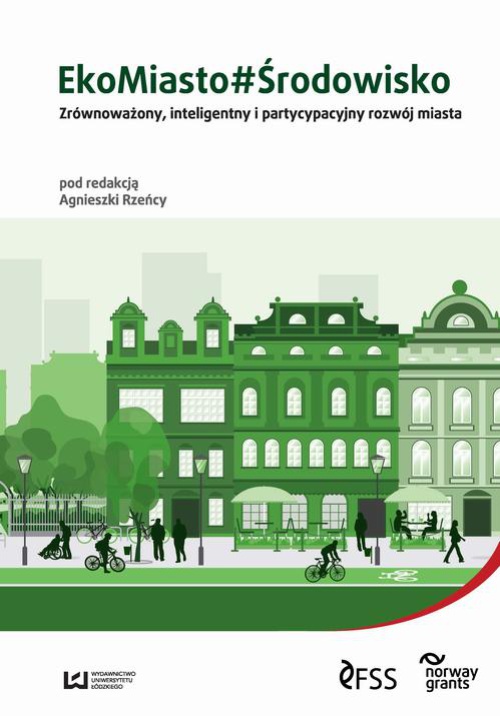 The cover of the book titled: EkoMiasto#Środowisko