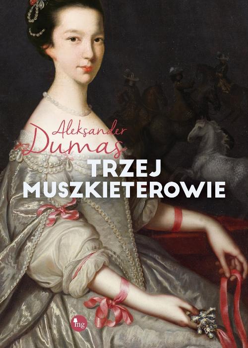 Обложка книги под заглавием:Trzej muszkieterowie