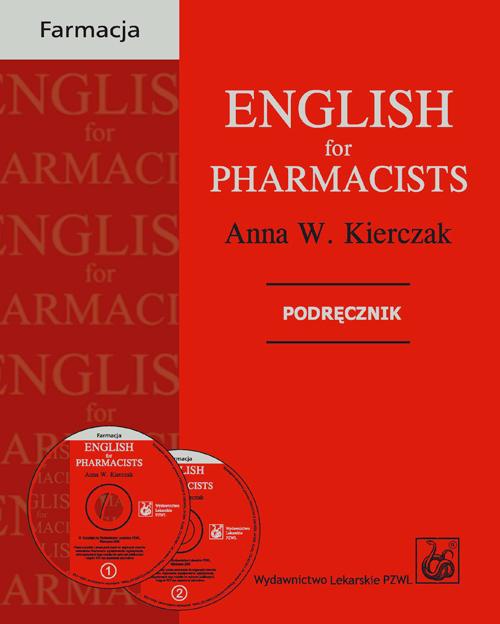 The cover of the book titled: English for Pharmacists. Selected topics
