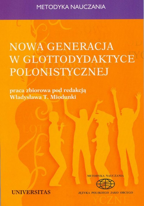 Okładka:Nowa generacja w glottodydaktyce polonistycznej 
