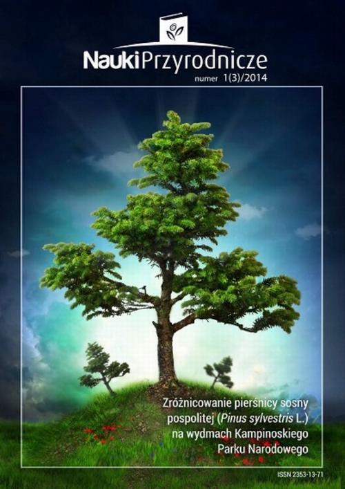The cover of the book titled: Nauki Przyrodnicze nr 1 (3)/2014